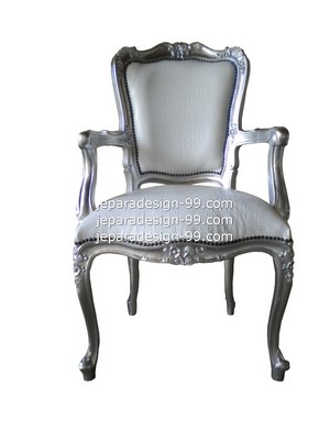 classic model of French Provincial Dining  Arm Chair CH-018-SL