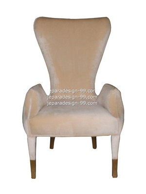 classic model of French Provincial Dining Arm Chair CH-028-WA