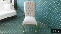 simple classic french dining chair