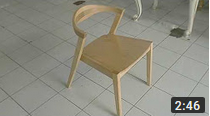 chair with scandinavian style