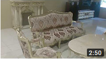 
antique sofa set to furnish living room interior HD
