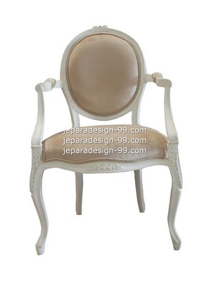 classic model of French Provincial Dining  Arm Chair CH-005-WA